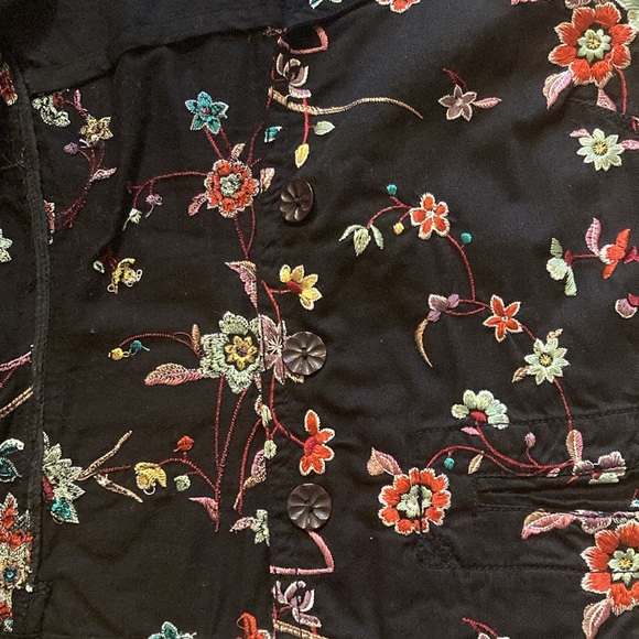 Johnny Was Embroidered Blazer XS - Picture 4 of 7